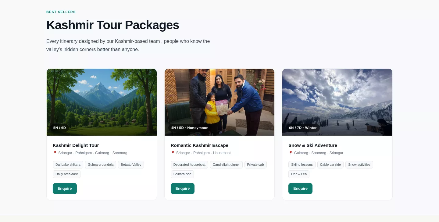 Kashmir Holidays screenshot 2
