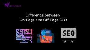 On page and off page SEO