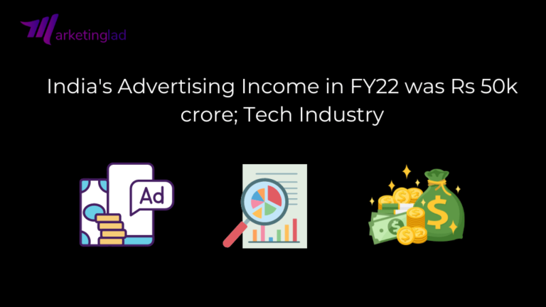 India's advertising income