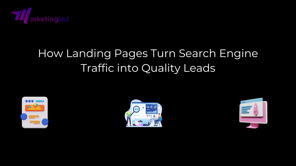 Landing pages turn traffic into leads