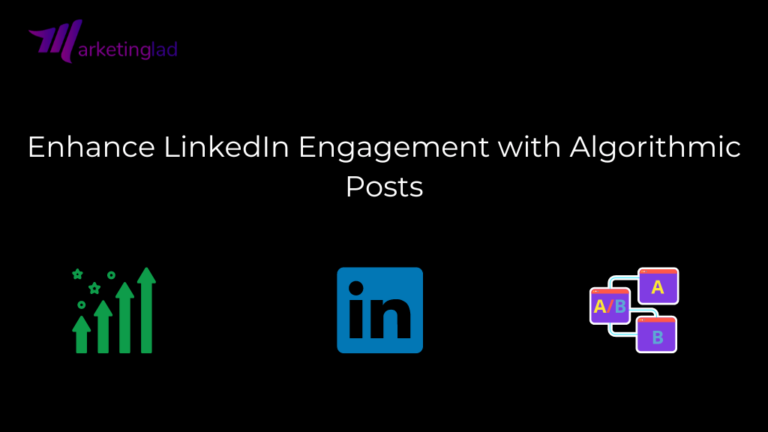 Verbessern Sie das LinkedIn-Engagement mit algorithmischen Beiträgen