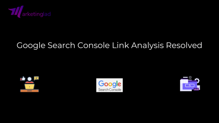 Análise de link do Google Search Console resolvida