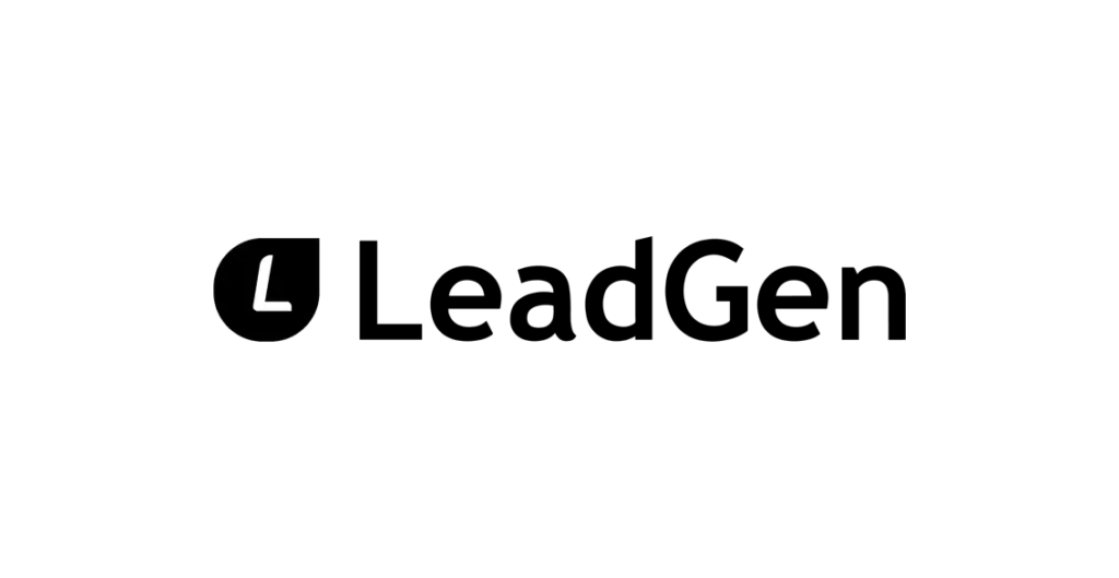 „LeadGen“ programos logotipas