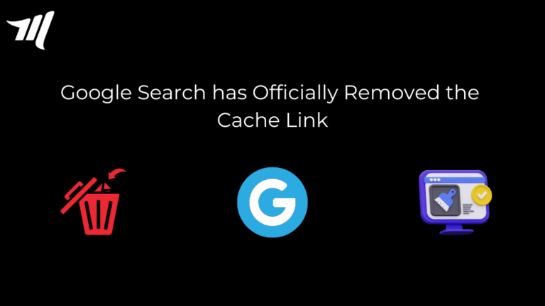 Die Google-Suche hat den Cache-Link offiziell entfernt
