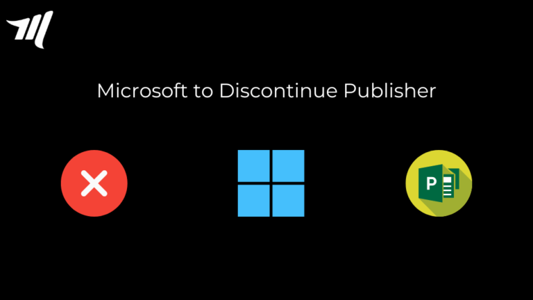 Microsoft to Discontinue Publisher