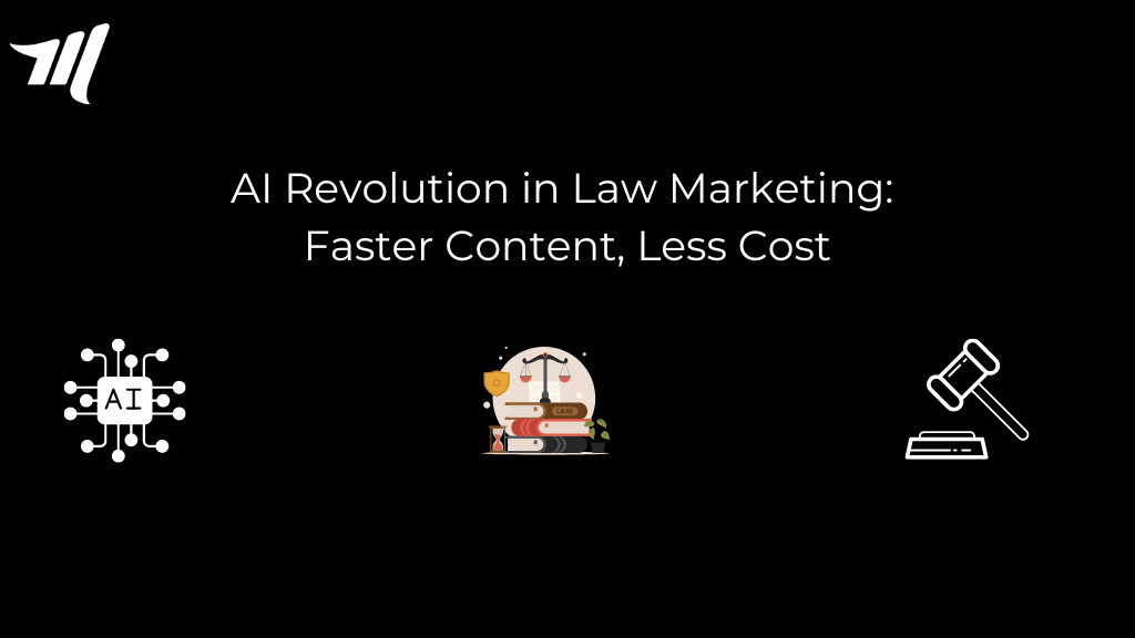 Rewolucja AI w marketingu prawniczym: szybsza treść, mniejsze koszty