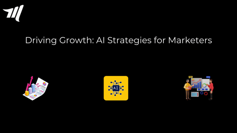 การขับเคลื่อนการเติบโต: กลยุทธ์ AI สำหรับนักการตลาด