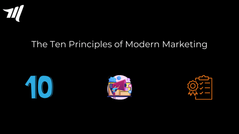 De tio principerna för modern marknadsföring