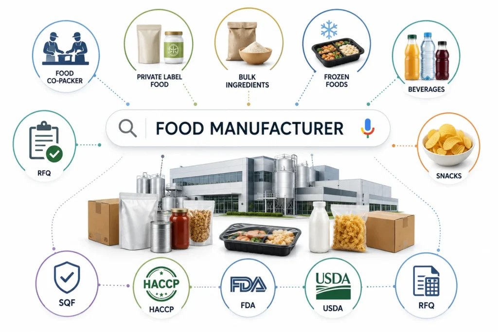 seo for food manufacturing companies