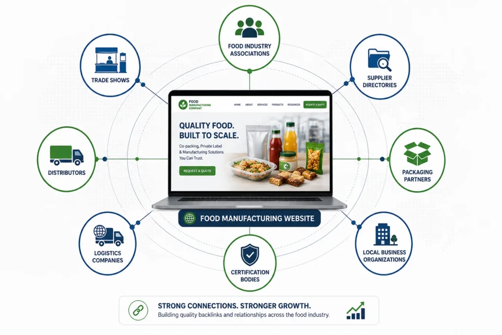 seo for food manufacturing companies