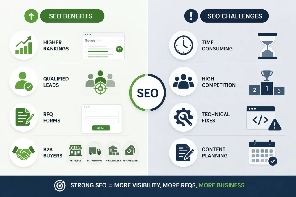 seo for food manufacturing companies