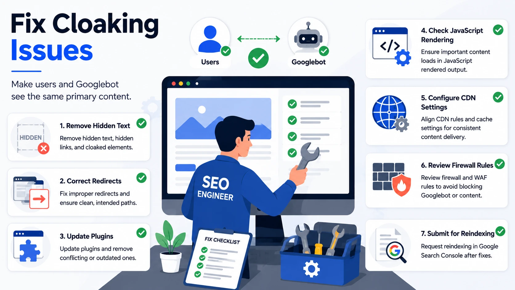seo cloaking checker