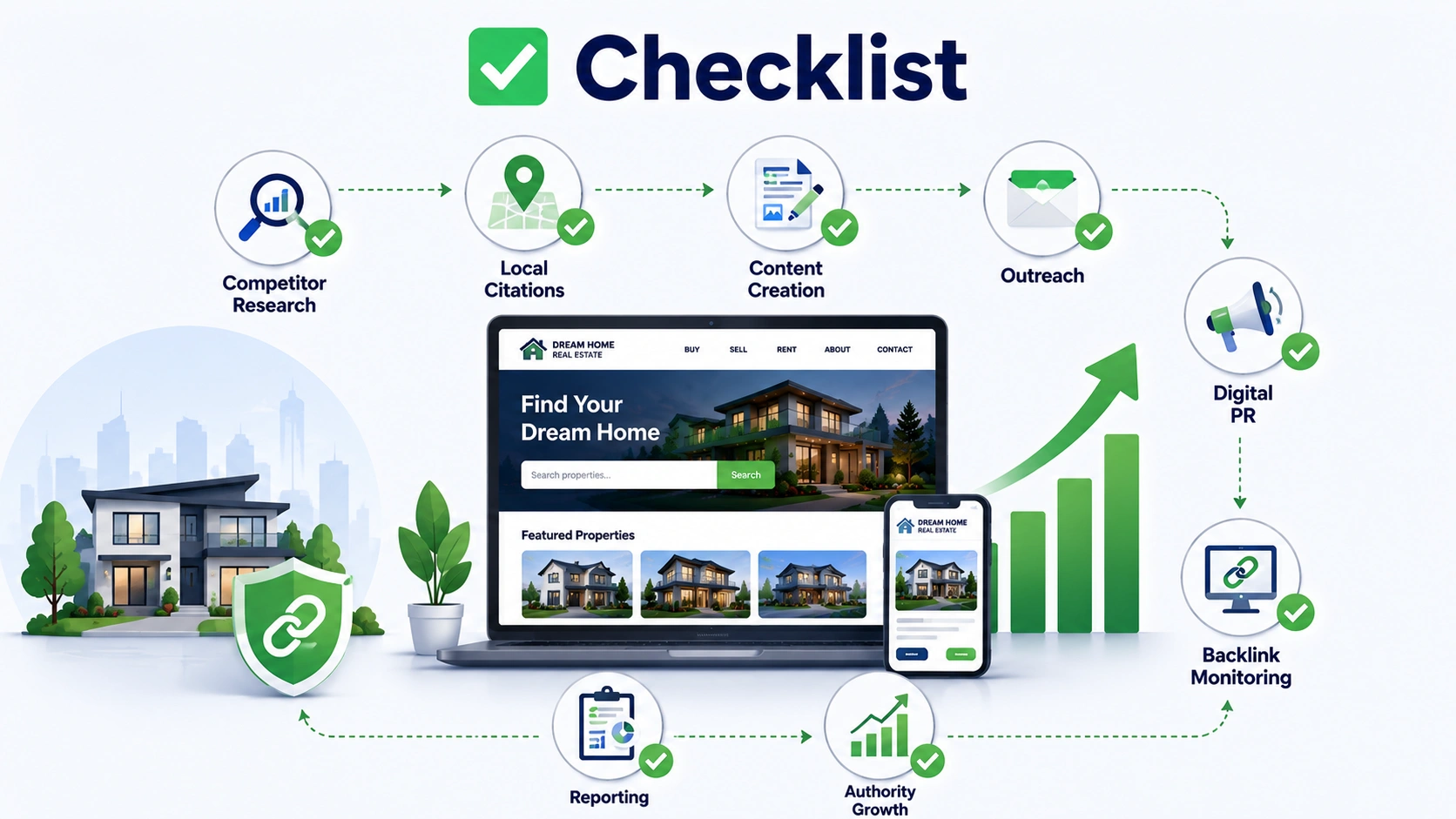 Real Estate Link Building