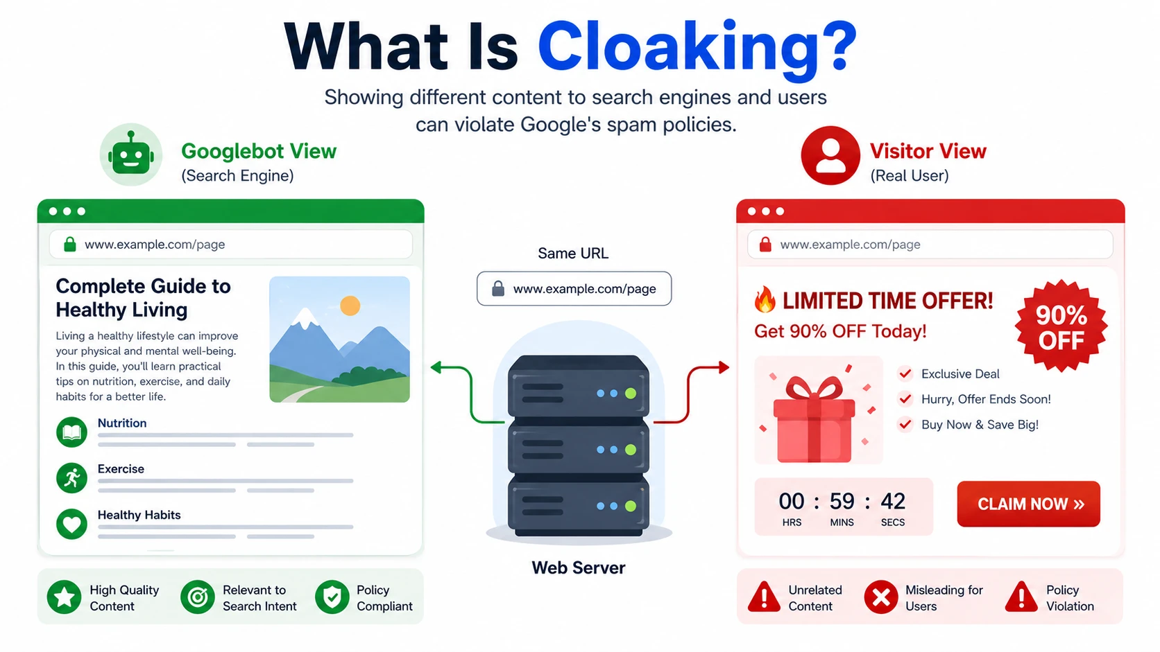 seo cloaking checker