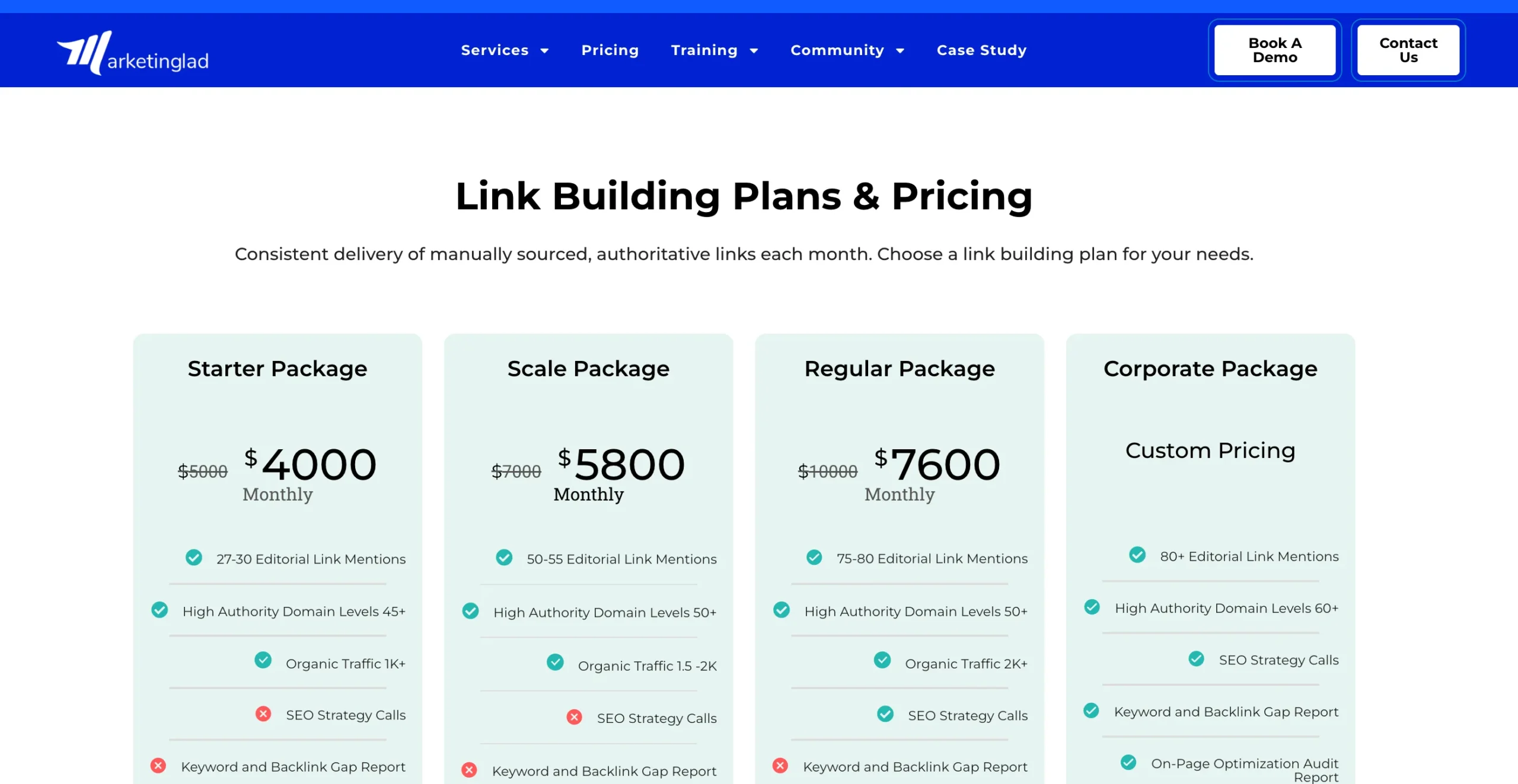 Marketing Lad vs uSERP vs LinkBuilder.io